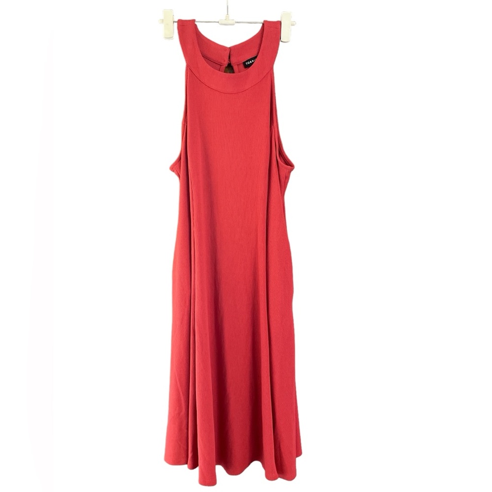 Size 1, Torrid, Red‎ Sleeveless dress with pockets
